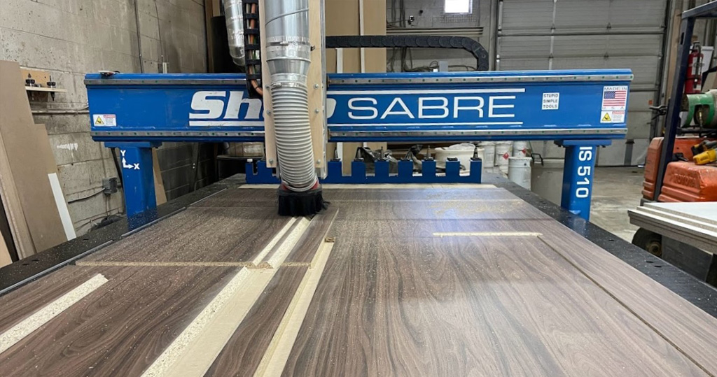 CNC wood cutting for intricate designs