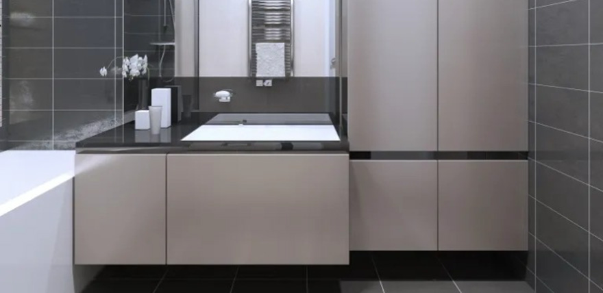 Custom bathroom cabinets for Toronto residences